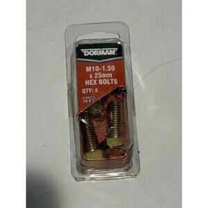 Dorman 980-525D Hex Bolts 4 Pieces Size M10-1.50 X 25mm
